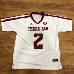 Brand New Texas A&M Manziel Jersey